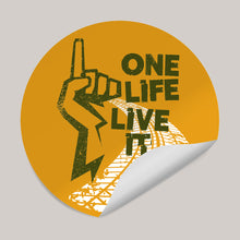 Load image into Gallery viewer, One Life Live It - Off Road Rebel - Static Window Cling
